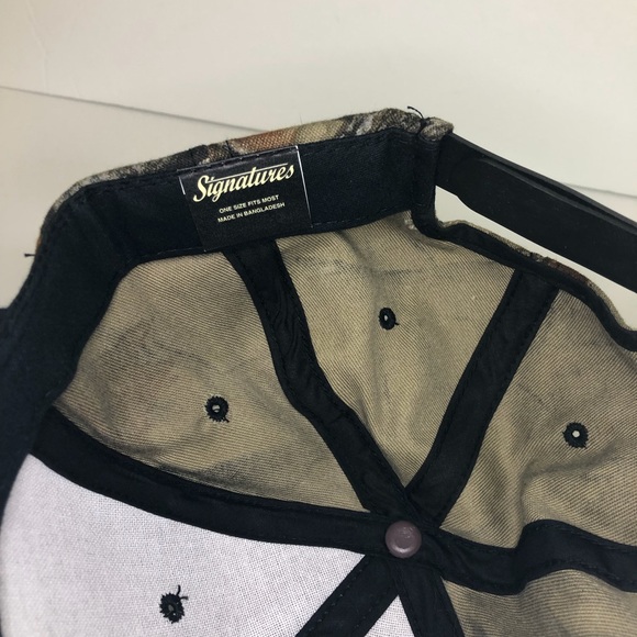 Realtree Signature Hunting Fishing Camo SnapBack - Picture 4 of 4